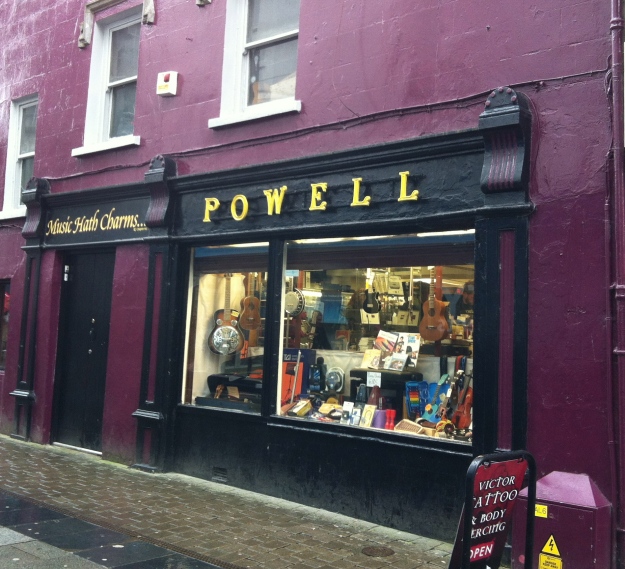 Namesake music store  in Galway